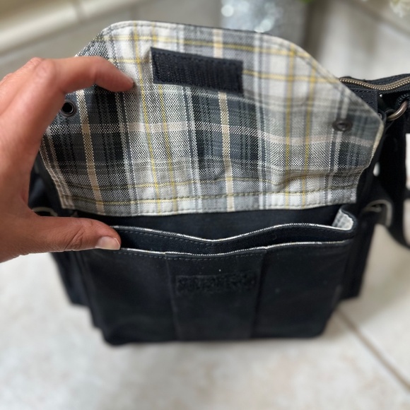 Fossil Canvas Shoulder Bag - Picture 3 of 6